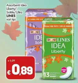 Supermercati Vinci Lines Idea Liberty offerta