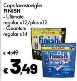 Supermercati Vinci Caps lavastoviglie Finish offerta