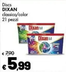 Supermercati Vinci Discs DIXAN classico offerta