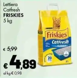 Supermercati Vinci Lettiera Catfresh Friskies offerta