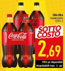 Ciro Amodio Coca-Cola classica/zero offerta