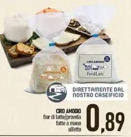 Ciro Amodio Ciro Amodio fior di latte/provola offerta