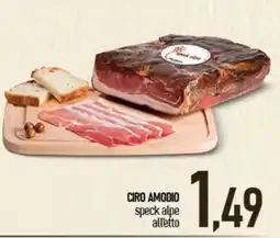 Ciro Amodio Ciro Amodio speck alpe all'etto offerta