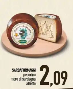 Ciro Amodio Sardaformaggi pecorino moro di sardegna all'etto offerta