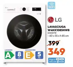 Rossetti Market LG Lavasciuga W4NX1085NWB offerta