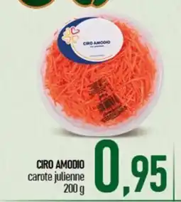 Ciro Amodio Ciro Amodio carote julienne offerta