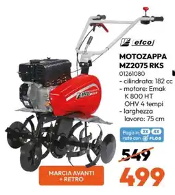 Rossetti Market Motozappa efco offerta