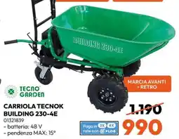 Rossetti Market Carriola TecnoK Building 230-4E offerta