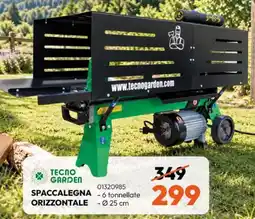 Rossetti Market Spaccalegna orizzontale Tecnogarden offerta