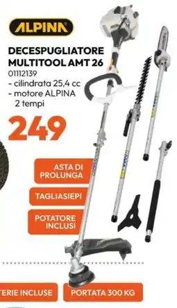 Rossetti Market Decespugliatore multitool Alpina AMT 26 offerta