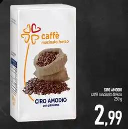 Ciro Amodio Caffè macinato fresco Ciro Amodio offerta