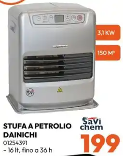 Rossetti Market Stufa a petrolio Dainichi offerta