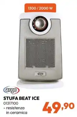 Rossetti Market Argo Stufa Beat Ice offerta