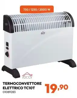 Rossetti Market Termoconvettore elettrico TC10T DCG offerta
