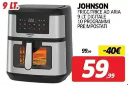 Telitaly Johnson friggitrice ad aria offerta