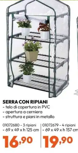 Rossetti Market Serra con ripiani offerta