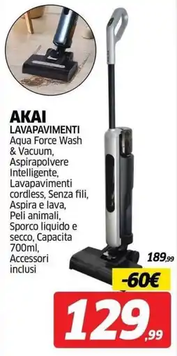 Telitaly Akai lavapavimenti offerta
