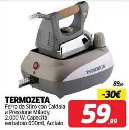 Telitaly Ferro da Stiro con Caldaia a Pressione Milady offerta