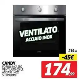 Telitaly Forno incasso Candy offerta