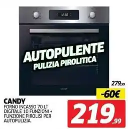 Telitaly Forno incasso Candy offerta