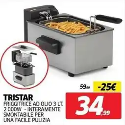Telitaly Tristar friggitrice ad olio offerta