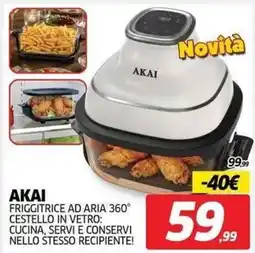 Telitaly Akai friggitrice ad aria 360° offerta