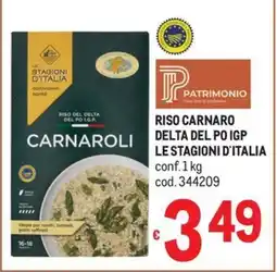 Metro Carnaroli Le stagioni d'Italia offerta