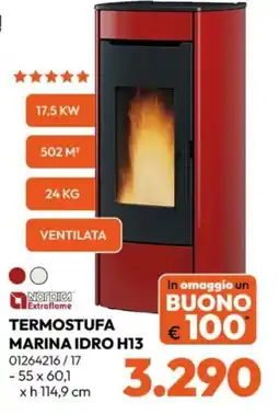Rossetti Market Termostufa Marina Idro H13 offerta