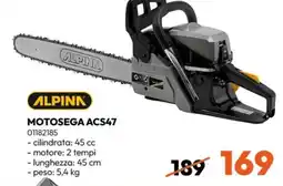 Rossetti Market Alpinn motosega acs47 offerta