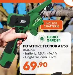 Rossetti Market Potatore TecnoK A1758 offerta