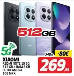 Telitaly Xiaomi Redmi Note 15 5G offerta