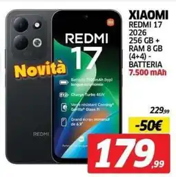 Telitaly Xiaomi Redmi 17 offerta