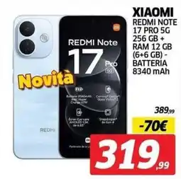 Telitaly Xiaomi Redmi Note 17 Pro 5G offerta