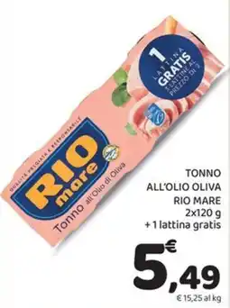 Conad Superstore Tonno all'Olio di Oliva Rio Mare offerta