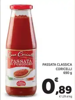 Conad Superstore Passata classica Coricelli offerta
