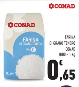 Conad Superstore Farina di grano tenero Conad offerta