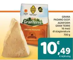 Conad Superstore Grana Padano GranTerre offerta