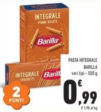 Pasta integrale Barilla