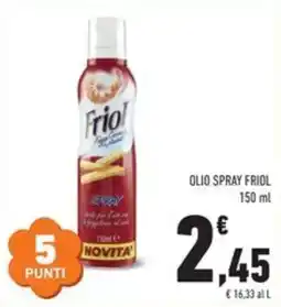 Conad Superstore Olio spray Friol offerta