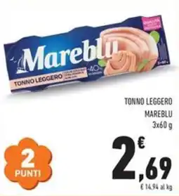 Conad Superstore Tonno leggero Mareblu offerta