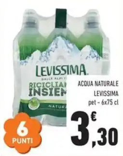 Conad Superstore Acqua naturale Levissima offerta