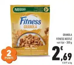 Conad Superstore Fitness Granola Nestlé offerta