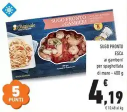 Conad Superstore L'Originale Sugo pronto ai gamberi offerta