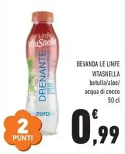 Conad Superstore Beveranda Le Linfe Vitasnella Drenante offerta