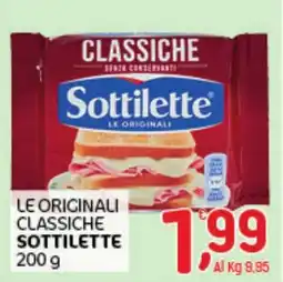 Crai Le originali classiche sottilette offerta