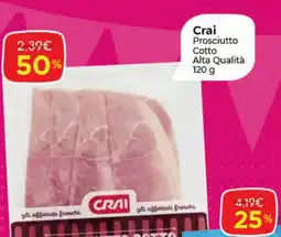 Crai Crai Prosciutto Cotto offerta