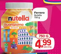 Crai Nutella Buongiorno da Roma offerta