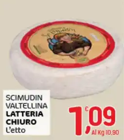 Crai Scimudin Valtellina Latteria Chiuro offerta