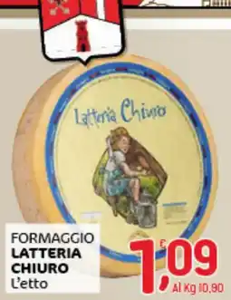Crai Formaggio Latteria Chiuro L'etto offerta