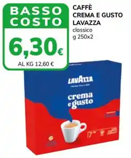 Basko Caffè crema e gusto Lavazza classico offerta